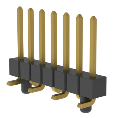 TSM-107-02-G-SV-A by Samtec Inc. - CONNECTOR HEADER SMD 7POS 2.54MM