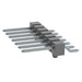 TSM-107-02-T-SH-A by Samtec Inc. - CONNECTOR HEADER SMD R/A 7POS 2.54MM