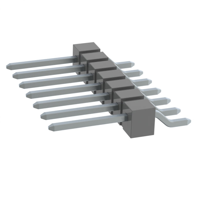 TSM-107-02-T-SH-P-TR by Samtec Inc. - CONNECTOR HEADER SMD R/A 7POS 2.54MM