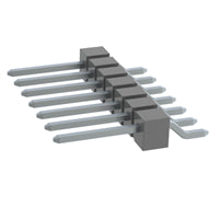 TSM-107-02-T-SH-P-TR by Samtec Inc. - CONNECTOR HEADER SMD R/A 7POS 2.54MM