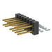 TSM-107-02-L-DH-009-P-TR by Samtec Inc. - CONNECTOR HEADER SMD R/A 14POS 2.54MM