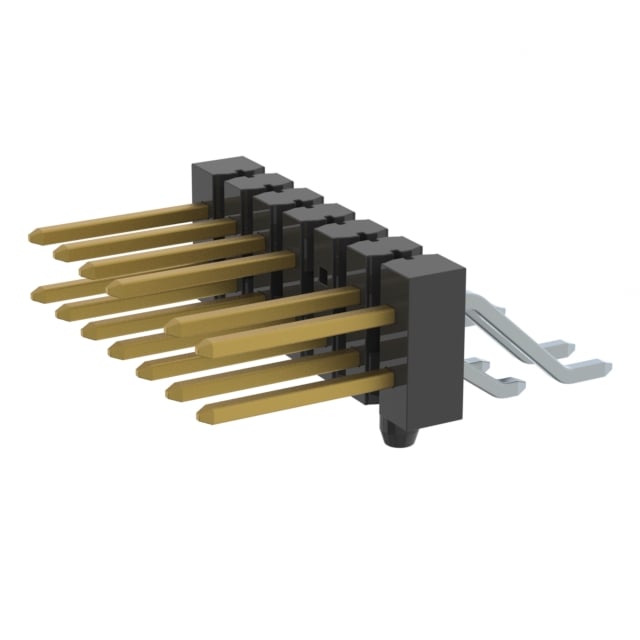 TSM-107-02-S-DH-A-006-P by Samtec Inc. - CONNECTOR HEADER SMD R/A 14POS 2.54MM
