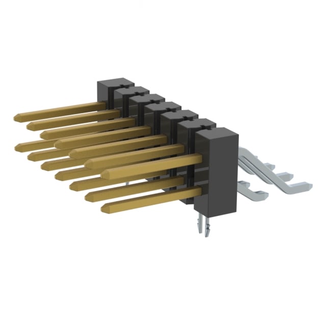 TSM-107-02-L-DH-LC by Samtec Inc. - CONNECTOR HEADER SMD R/A 14POS 2.54MM