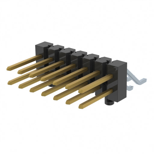 TSM-107-02-L-DH-SL-TR by Samtec Inc. - CONNECTOR HEADER SMD R/A 14POS 2.54MM