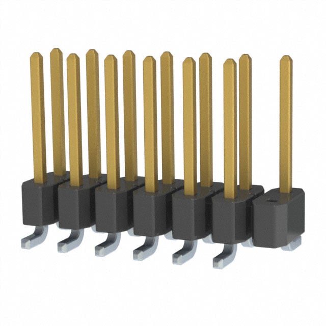 TSM-107-02-S-DV-001-P-TR by Samtec Inc. - CONNECTOR HEADER SMD 14POS 2.54MM