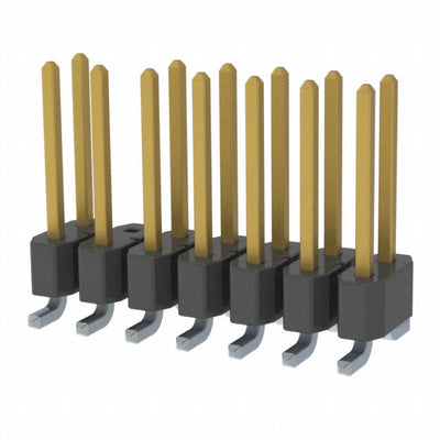 TSM-107-02-S-DV-012 by Samtec Inc. - CONNECTOR HEADER SMD 14POS 2.54MM
