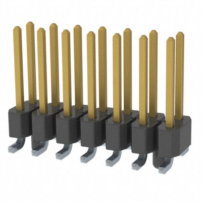 TSM-107-02-LM-DV-A-P by Samtec Inc. - CONNECTOR HEADER SMD 14POS 2.54MM