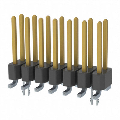 TSM-107-02-L-DV-LC-P-TR by Samtec Inc. - CONNECTOR HEADER SMD 14POS 2.54MM