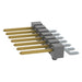TSM-107-02-S-SH-A by Samtec Inc. - CONNECTOR HEADER SMD R/A 7POS 2.54MM