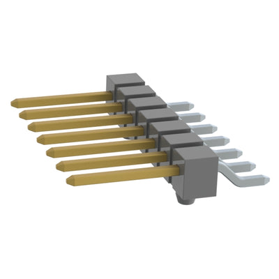 TSM-107-02-L-SH-A-K by Samtec Inc. - CONNECTOR HEADER SMD R/A 7POS 2.54MM