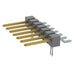 TSM-107-02-L-SH-LC by Samtec Inc. - CONNECTOR HEADER SMD R/A 7POS 2.54MM