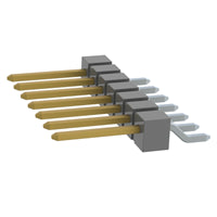 TSM-107-02-L-SH-P-TR by Samtec Inc. - CONNECTOR HEADER SMD R/A 7POS 2.54MM