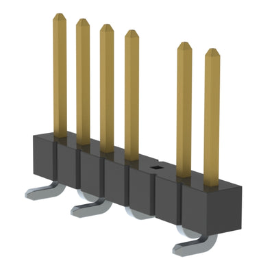 TSM-107-02-F-SV-003 by Samtec Inc. - CONNECTOR HEADER SMD 7POS 2.54MM