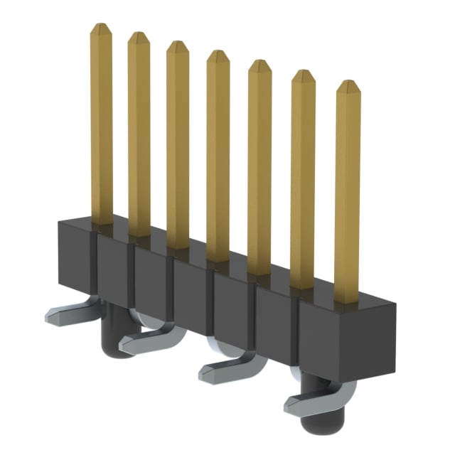 TSM-107-02-L-SV-A-P-TR by Samtec Inc. - CONNECTOR HEADER SMD 7POS 2.54MM