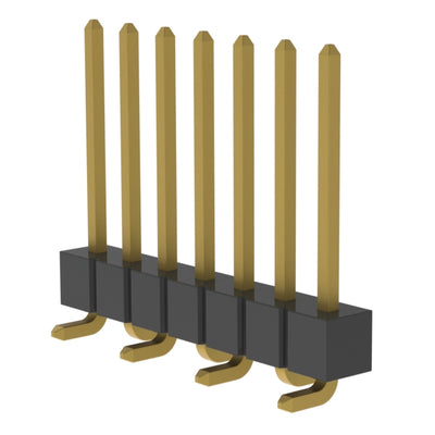 TSM-107-03-G-SV-P-TR by Samtec Inc. - CONNECTOR HEADER SMD 7POS 2.54MM