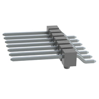 TSM-107-03-T-SH-A-K-TR by Samtec Inc. - CONNECTOR HEADER SMD R/A 7POS 2.54MM