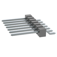 TSM-107-03-T-SH by Samtec Inc. - CONNECTOR HEADER SMD R/A 7POS 2.54MM