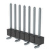 TSM-107-03-T-SV-P by Samtec Inc. - CONNECTOR HEADER SMD 7POS 2.54MM