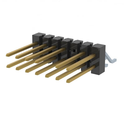 TSM-107-03-S-DH-006 by Samtec Inc. - CONNECTOR HEADER SMD R/A 14POS 2.54MM