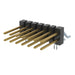 TSM-107-03-F-DH-LC by Samtec Inc. - CONNECTOR HEADER SMD R/A 14POS 2.54MM