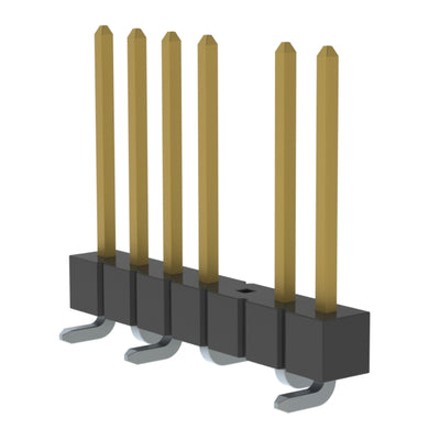 TSM-107-03-L-SV-003 by Samtec Inc. - CONNECTOR HEADER SMD 7POS 2.54MM