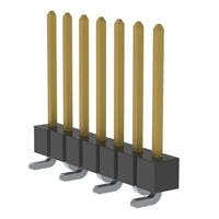 TSM-107-03-F-SV by Samtec Inc. - CONNECTOR HEADER SMD 7POS 2.54MM