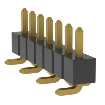 TSM-107-04-H-SV by Samtec Inc. - CONNECTOR HEADER SMD 7POS 2.54MM