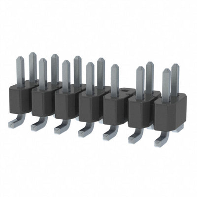 TSM-107-04-TM-DV-006 by Samtec Inc. - CONNECTOR HEADER SMD 14POS 2.54MM