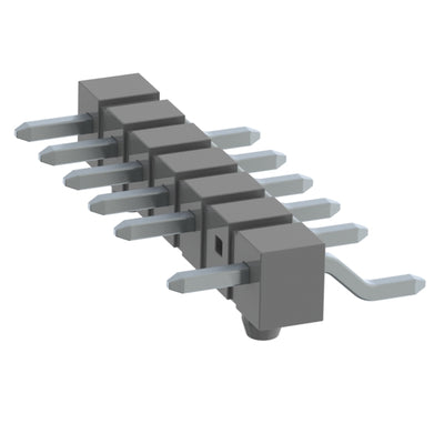 TSM-107-04-T-SH-A-002-P-TR by Samtec Inc. - CONNECTOR HEADER SMD R/A 7POS 2.54MM