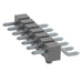 TSM-107-04-T-SH-A by Samtec Inc. - CONNECTOR HEADER SMD R/A 7POS 2.54MM