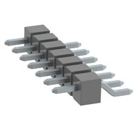 TSM-107-04-T-SH-P by Samtec Inc. - CONNECTOR HEADER SMD R/A 7POS 2.54MM