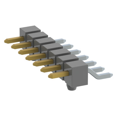 TSM-107-04-S-SH-A-P-TR by Samtec Inc. - CONNECTOR HEADER SMD R/A 7POS 2.54MM