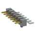 TSM-107-04-S-SH-A-P-TR by Samtec Inc. - CONNECTOR HEADER SMD R/A 7POS 2.54MM
