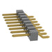 TSM-108-01-G-SH-P-TR by Samtec Inc. - CONNECTOR HEADER SMD R/A 8POS 2.54MM