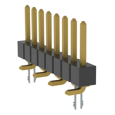 TSM-108-01-G-SV-LC by Samtec Inc. - CONNECTOR HEADER SMD 8POS 2.54MM