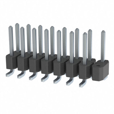 TSM-108-01-T-DV-001 by Samtec Inc. - CONNECTOR HEADER SMD 16POS 2.54MM