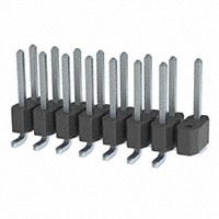 TSM-108-01-T-DV-001 by Samtec Inc. - CONNECTOR HEADER SMD 16POS 2.54MM