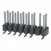 TSM-108-01-T-DV-003-P by Samtec Inc. - CONNECTOR HEADER SMD 16POS 2.54MM
