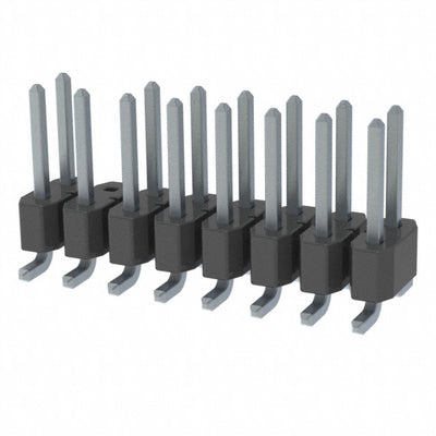 TSM-108-01-T-DV-014-P-TR by Samtec Inc. - CONNECTOR HEADER SMD 16POS 2.54MM