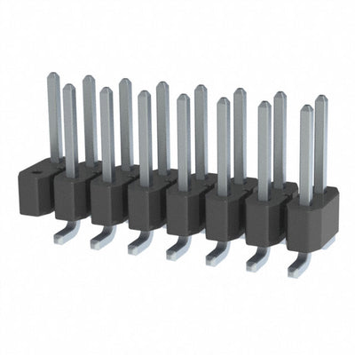 TSM-108-01-T-DV-015 by Samtec Inc. - CONNECTOR HEADER SMD 16POS 2.54MM