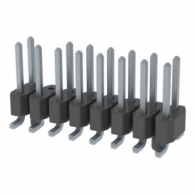 TSM-108-01-T-DV-A-014-P by Samtec Inc. - CONNECTOR HEADER SMD 16POS 2.54MM
