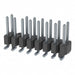 TSM-108-01-T-DV-A-014-P by Samtec Inc. - CONNECTOR HEADER SMD 16POS 2.54MM