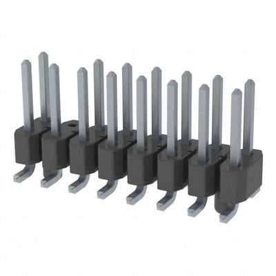 TSM-108-01-T-DV-A-014-P-TR by Samtec Inc. - CONNECTOR HEADER SMD 16POS 2.54MM
