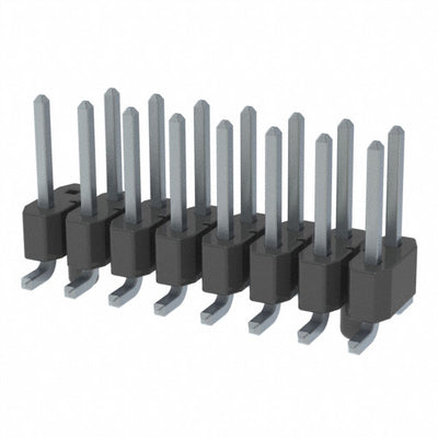 TSM-108-01-TM-DV-A-016 by Samtec Inc. - CONNECTOR HEADER SMD 16POS 2.54MM