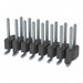 TSM-108-01-TM-DV-A-016 by Samtec Inc. - CONNECTOR HEADER SMD 16POS 2.54MM