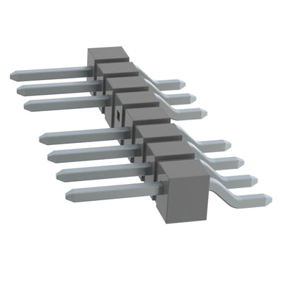 TSM-108-01-T-SH-005-P by Samtec Inc. - CONNECTOR HEADER SMD R/A 8POS 2.54MM