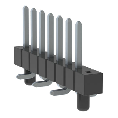 TSM-108-01-T-SV-A-001 by Samtec Inc. - CONNECTOR HEADER SMD 8POS 2.54MM