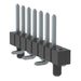 TSM-108-01-T-SV-A-001 by Samtec Inc. - CONNECTOR HEADER SMD 8POS 2.54MM