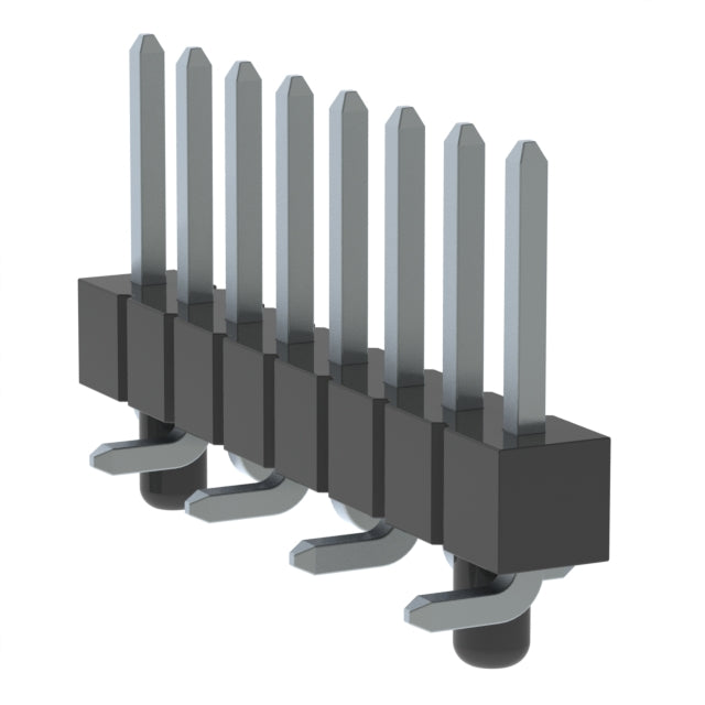 TSM-108-01-TM-SV-A-P-TR by Samtec Inc. - CONNECTOR HEADER SMD 8POS 2.54MM