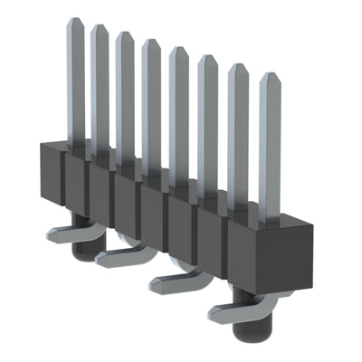 TSM-108-01-T-SV-A-P-TR by Samtec Inc. - CONNECTOR HEADER SMD 8POS 2.54MM